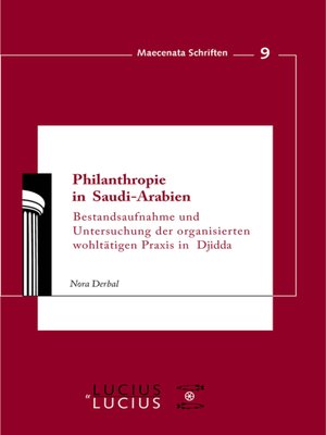 cover image of Philanthropie in Saudi-Arabien